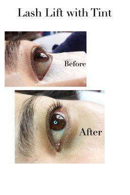 Keratin Lash Lift with Tint