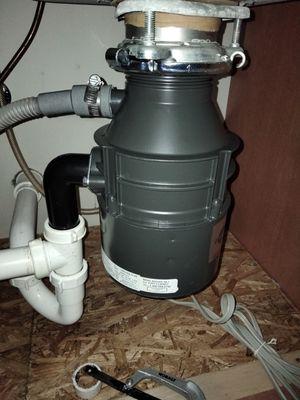 Install new garbage disposal system