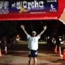 Dr. St. Onge at the beginning of El Scorcho, which is a 15 mile run in Ft. Worth during the middle of July beginning at midnight