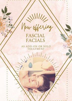 Offering Holistic Fascial Facials as solo or add-on treatments. Soothing for head, face, neck and jaw discomfort & gentle for skin.