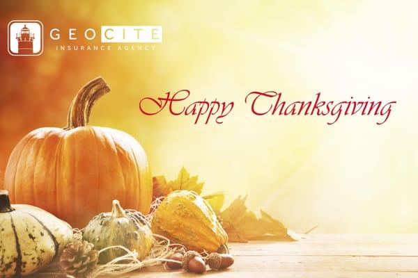 We want to give thanks to all our customers for being a part of the Geocite Family and wish each of you a wonderful Thanksgiv...