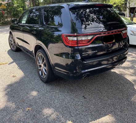 Mobile Detail Services available! Durango GT taking on a wash and wax standard done hassle free with great quality service!