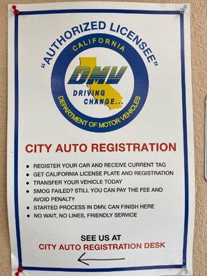 DMV services