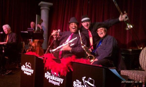 The Speakeasy Swingers know how to have fun!