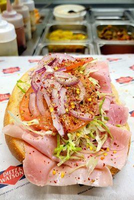 Classic Imported Ham Hoagie