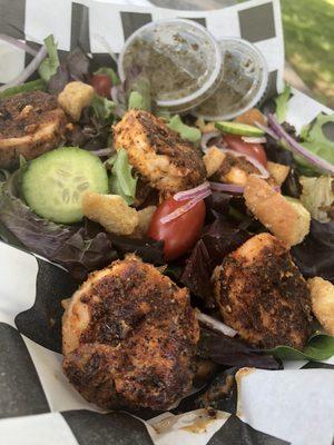 Blackened Shrimp Salad