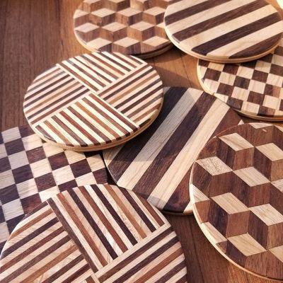 Wooden Ties coasters