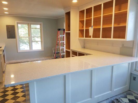 Quartz countertops