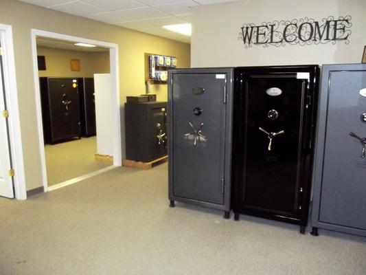 We stock more safes than any other business in the state of Tennessee!