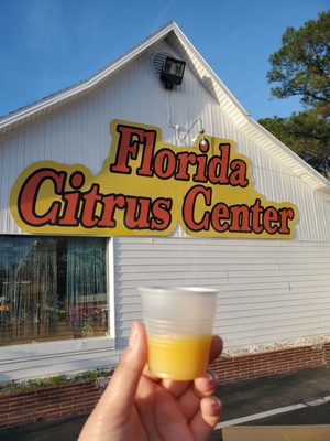 Fresh Orange Juice Samples