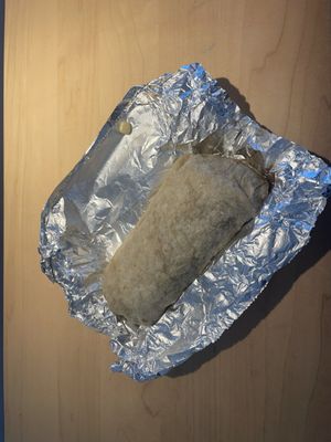 Steak burrito