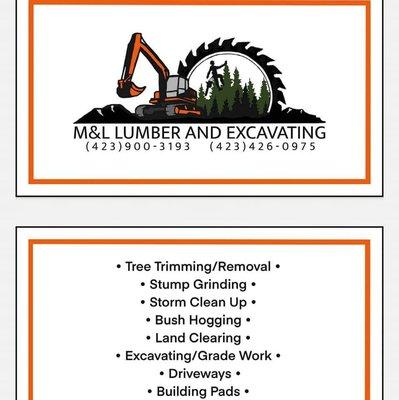 M&L Lumber and Excavating