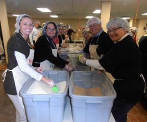 Kids Against Hunger Packing