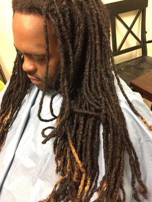 locs with color