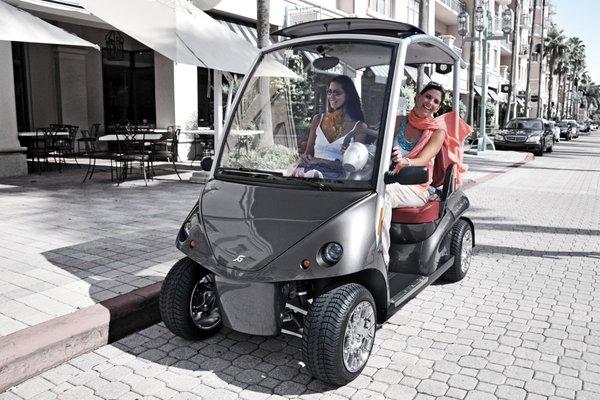 Garia offers a street-legal LSV.