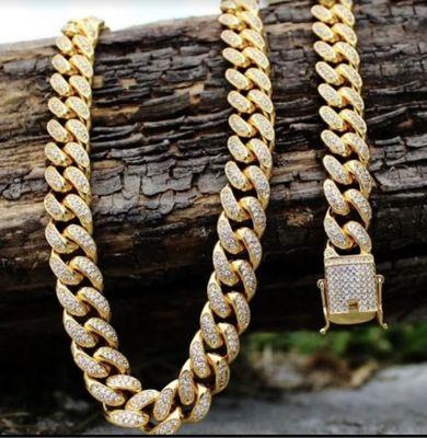 Miami Cuban gold chain