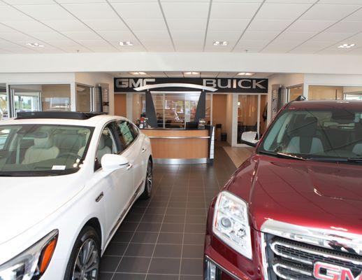 H&H Buick GMC Showroom