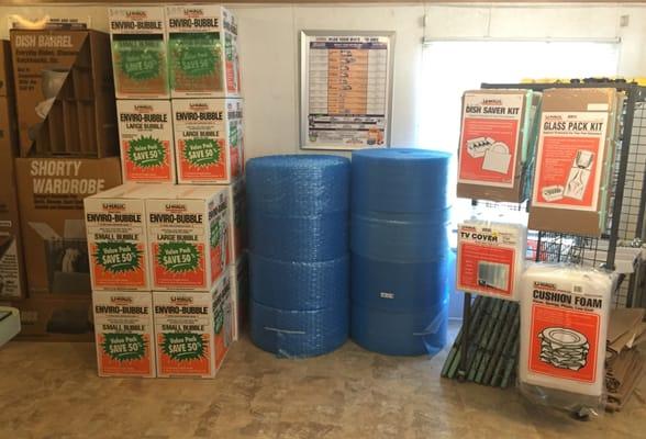 Moving soon? We have a large stock of moving supplies. Stop by today!