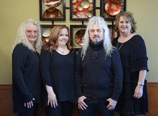 Scotties Team - Lisa, Melissa, Tony and Susan