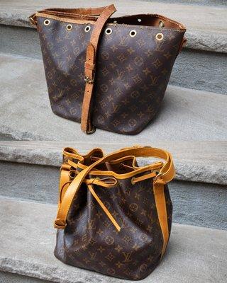 Louis Vuitton NOE Leather Replacement