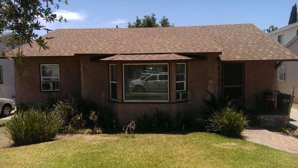 New Roof for Ampac Management, 1900ft² New Comp Shingle Roof with Torch Down and 6.2 " of Rigid Insulation in Rosemead