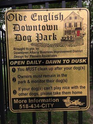 Olde English Downtown Dog Park