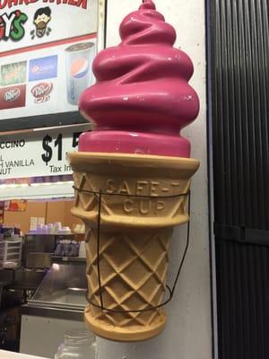 Ice-cream cone decor