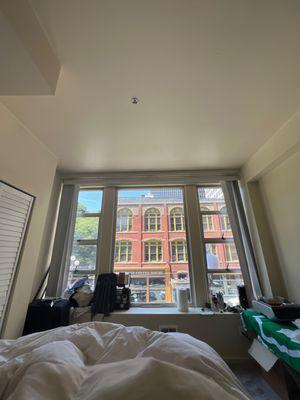 I wake up here