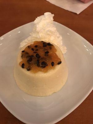 Passionfruit dessert