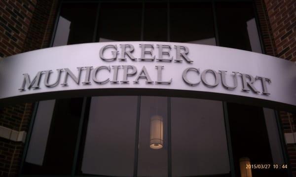 Greer Municipal Court