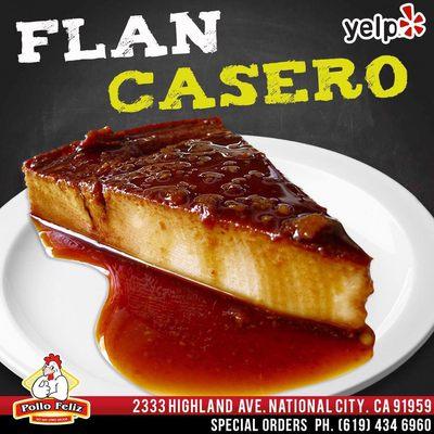 Mmmmm delicious flan casero!