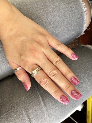 SNS manicure by Agnes