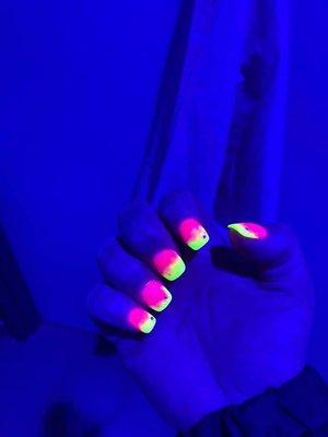 And who needs neon party nails?