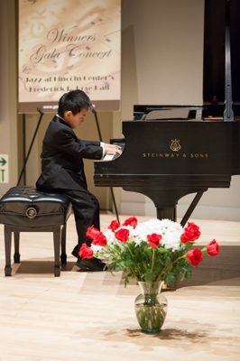 4-year old student at Carnegie Hall