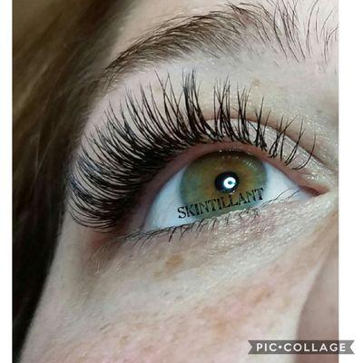 Classic lashes using C curls from Borboleta Beauty.