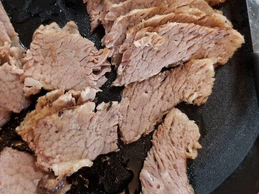 Gray meat where is the smoke ring