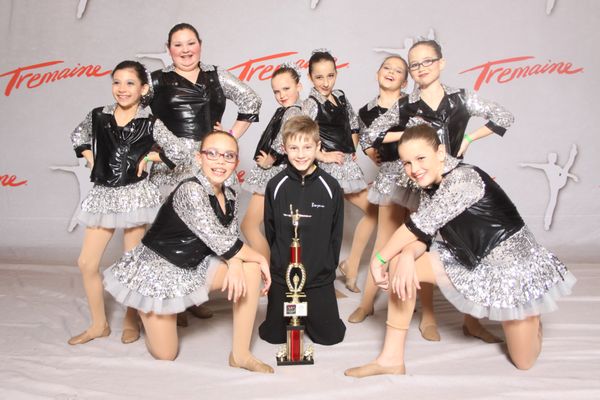 Jr competitive team 2015-2016 - Tremaine high score junior division