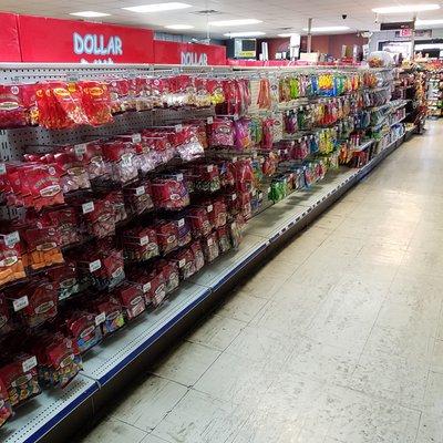 candy aisle