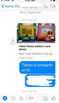 Fiestas Rentals