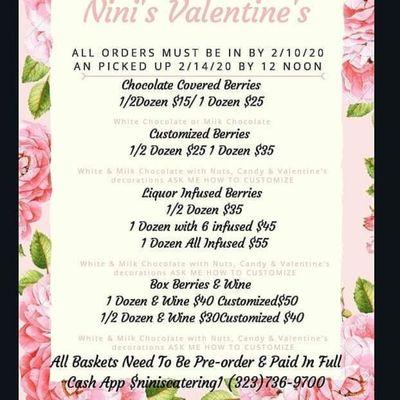 Get your orders in before the 10th of February....#valentines