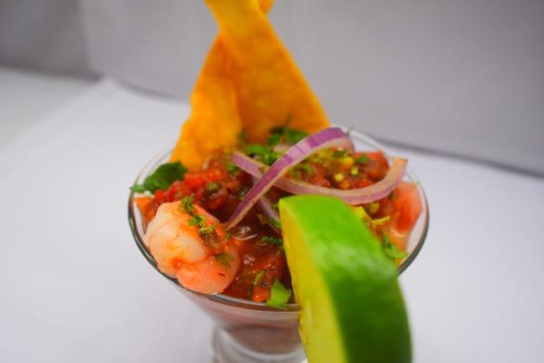 Shrimp Ceviche.