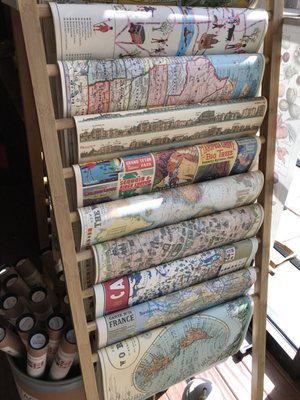 Love these old map reproductions ... only $4 each!