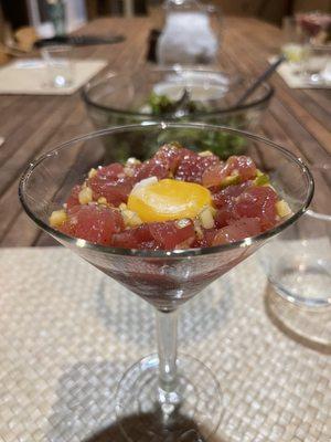 Ahi tuna tartare