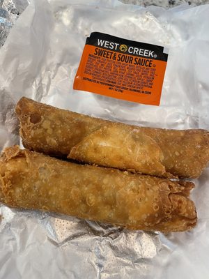 Egg Rolls. Crispy. Perfect.