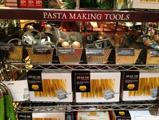 Pasta making tools