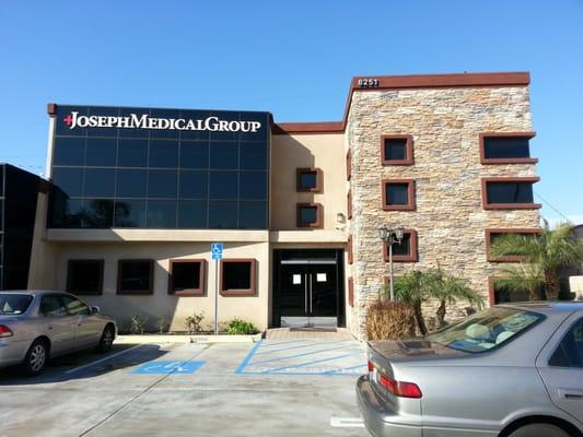 Joseph Medical Group's grand exterior.