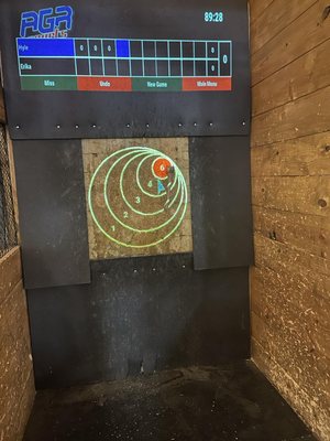 BULLSEYE! Another example of the standard target game