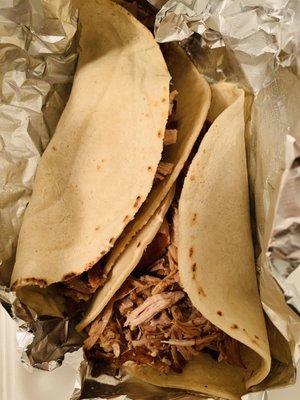 Carnitas taco - pure joy!