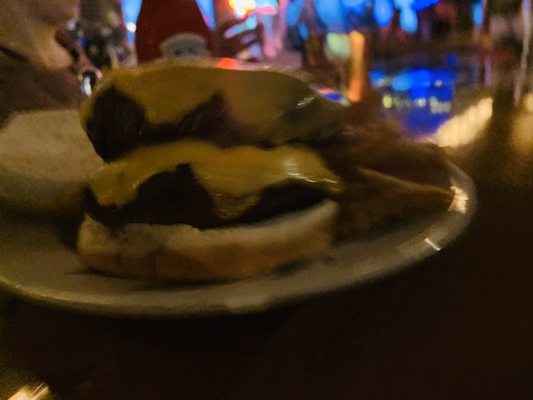 Double cheese burger