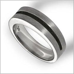 Men's Parallel Radius Ring